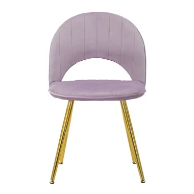 KRZESŁO FLEX RÓŻOWE 52 48 78 cm ZESTAW 2 SZT
